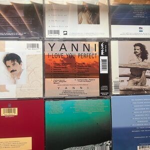 12 disc set of YANNI CDs multi album unisex bundle Home Entertainment